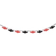 thumbnail image 3 of 3 Pcs Drapeaux Motif Chauve-Souris Halloween Drapeaux Suspendus Décorations de Fête, 3 of 3