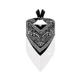 thumbnail image 2 of rhinestone bandana Fringe bandanas for women rhinestone bandana Western Bling Sparkly Bandanas 1 pack,One Size, 2 of 5