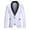 White, variant on Vedolay Men's Blazers Casual Button Long Sleeve Work Blazer Black,M