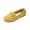 Yellow, variant on Willtoo Women Faux Suede Loafers Slip On Soft Comfort Round Toe Moccasin Shoes Spring Fall Casual Flats for Daily Wear