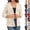 22# Beige, variant on Crochet Cardigans for Women Lightweight 3/4 Sleeve Open Front Bolero Shrug Summer Dressy Casual Lace Cardigan Sweater (XXL,Red)