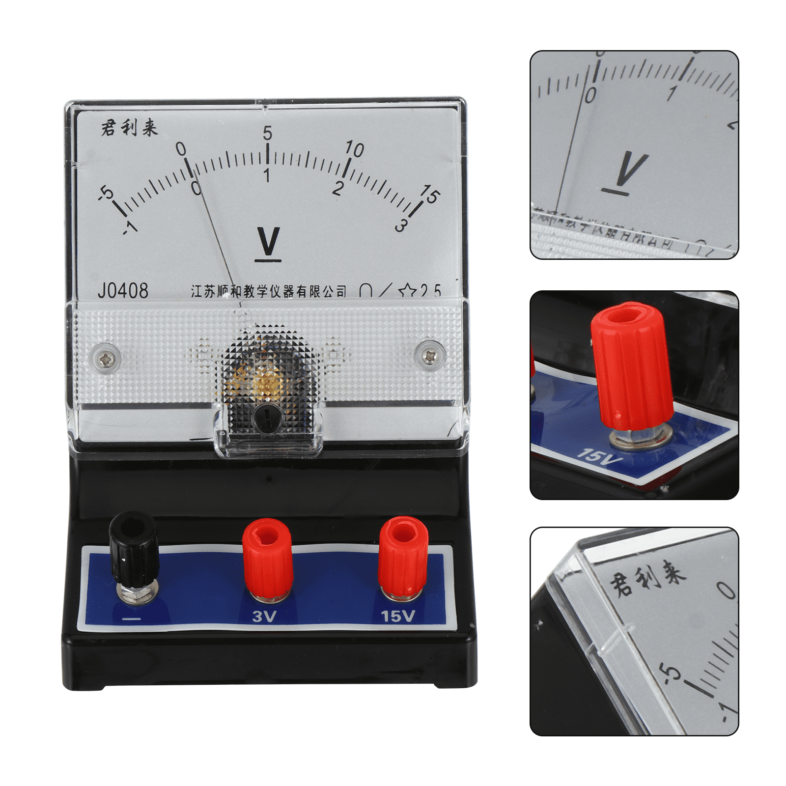Analog Voltmeter 0-15V DC zum Einbau Messinstrument