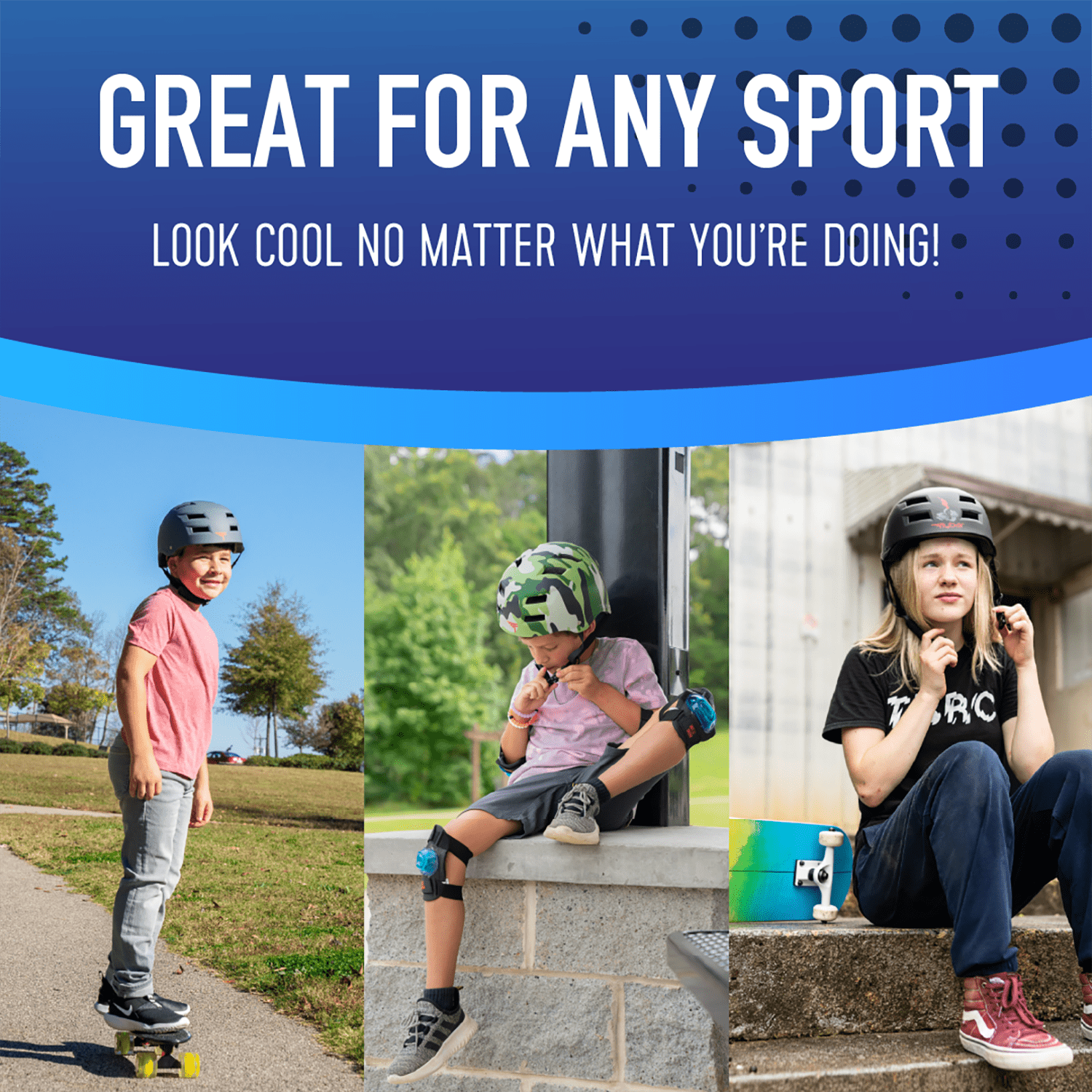 Flybar Multi Sport Skateboard and Bike Helmet, for Kids and Adults, Ages 6+, Teal, s/m
