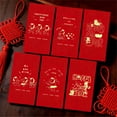 thumbnail image 4 of BotaniNest Enveloppe Rouge à Thème Cheval pour Célébrations de l'Année et Fortune, 4 of 5