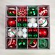 thumbnail image 5 of 42 piezas de adornos de bolas de Navidad Yotijar bolas colgantes 3 cm a 6 cm rojo verde, 5 of 8