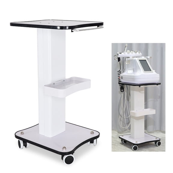 TFCFL Esthetician Cart Beauty Trolley Cart with Wheels 3 Tier Beauty Rolling Cart Trolley SPA Storage Stand