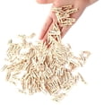 thumbnail image 2 of Mini pinzas para ropa artesanales de madera resistentes de 1 pulgada, 100 piezas, 2 of 5