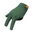 thumbnail image 3 of 3 dedos Guante de bateo de la piscina para mujeres hombres cómodos accesorios de billar billar al transpirable guante elástico billiards guante Verde oscuro, 3 of 8