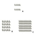 thumbnail image 4 of Toystoory Ganchos de pared Estante de almacenamiento Conveniente Amplia aplicación Heavy Duty Usable Keys Hangers Home Coats Hanging Decorativo Almacenamiento y organización del hogar Bronce 50 Piezas, 4 of 6