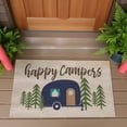 thumbnail image 4 of Personalization Mall Happy Campers Personalized Doormat, 20" x 35", 4 of 7