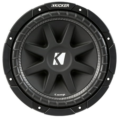 Kicker 43C104 10-Inch 300 Watts Max Power Single 4 Ohm Car (Best Subwoofer For The Money)