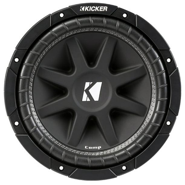 Kicker 43C104 10Inch 300 Watts Max Power Single 4 Ohm Car Subwoofer