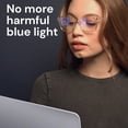 thumbnail image 2 of Gafas Gaoye Fashion Square unisex que bloquean la luz azul, 2 of 7