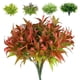 thumbnail image 1 of XmhyTop 8 piezas de plantas falsas para exteriores resistentes a los rayos UV, plantas de césped alto artificiales, flores tropicales falsas, arbustos, decoración verde a, 1 of 4