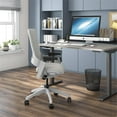 thumbnail image 6 of Urbanpro Contemporary Mesh and Metal Adjustable Office Chair in Gray, 6 of 12