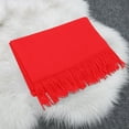 thumbnail image 2 of Splozh Scarf for Women Scarf Pashmina Shawls for Evening Dress Bridesmaid Wedding Bridal Winter Warm Long Large Scarves Red,One Size, 2 of 4