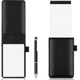thumbnail image 1 of Mini Bloc-Notes de Poche avec Stylo Carnet Mini Portable en Cuir Fournitures de Bureau École, 1 of 4