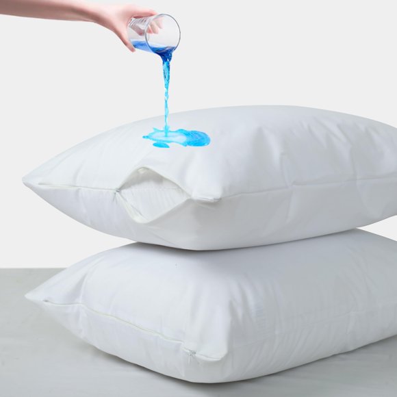 Juego de 4 protectores de almohada impermeables Cotton Passion
