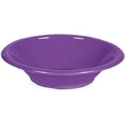 Club Pack of 240 Amethyst Purple Premium Heavy-Duty Plastic Bowls 12Oz