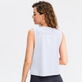 thumbnail image 1 of Camisetas sin mangas de entrenamiento para mujer Malla de secado rápido Estiramiento suelto Ejercici Abanopi Camiseta sin mangas de mujer, 1 of 7