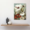 thumbnail image 4 of Stylised Wildflowers Pastel Colour Design Living Room Large Wall Art Poster Print Thick Paper 18X24 Inch, 4 of 5