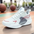 thumbnail image 2 of Perfect+Men'S High-Top Basketball Sneakers - for Outdoor Sports, Running, Hiking, Casual Wear, Basketball Shoe Breathable Fabric & Synthetic Upper, Non-Slip Rubber Sole, Shock Absorption, All-Seaso-W, 2 of 9