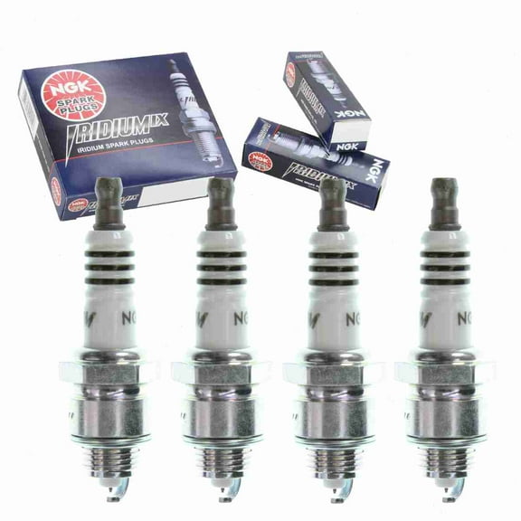 4 pc NGK 7189 Iridium IX Spark Plugs for 4236 AP86 W10FC WR9FP Ignition Wire Secondary Fits select: 1966-1968 CHEVROLET CHEVELLE, 1972-1974 OLDSMOBILE CUTLASS SUPREME