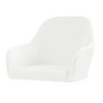 thumbnail image 4 of LEFU Silver Fox Velvet Fabric Stretch Chair Cover for Home Hotel Dining High Armchair, Elastic, Waterproof, Machine Washable, Multiple Colors Available, 4 of 10