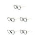 thumbnail image 2 of Sonducket Gafas de moda para mujeres con estilo, gafas anti-luz azul, gafas de ordenador, gafas de lectura, gafas de mujer, montura negra dorada Type2 NO2, 2 of 6