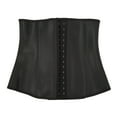 thumbnail image 1 of Corsé deportivo de látex para mujer, moldeador de cintura bajo el busto, control de abdomen, 4 filas de ganchos, talla L, 1 of 14