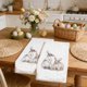 thumbnail image 2 of ddioayh Kitchen Towels Set of 2 Highly Absorbent Super Soft and Durable Easter Themed Cloth Towels for Cooking Baking Dishwashing and Table Decoration, 2 of 6