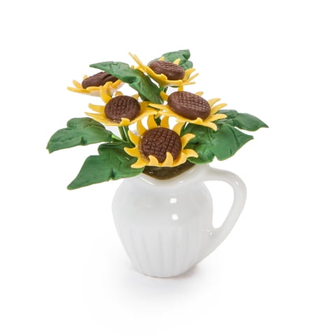 Timeless Minis Handmade Sunflower Centerpiece 1 25 X 1 75 Inches Walmart Com Walmart Com