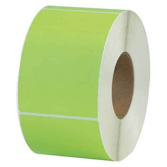 Partners Brand Thermal Transfer Label,4"x6",Grn,PK4 THL130GN