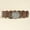 Ancient Silver Red Brown, variant on Women Wide Boho Disc Leather Belt Vintage Western Chunky Oval Concho Belt Y2k Grunge Accessories