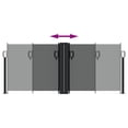 thumbnail image 5 of vidaXL Retractable Side Awning Sun Shade Privacy Screen Outdoor Patio Garden, 5 of 9