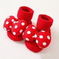 thumbnail image 3 of Generic Clearance Socks for Girls Combed Cotton Cute 3D Baby Anti Slip Socks Winter Warm Socks Soft Anti Slip Babys Floor Socks for Personality Vintage Leisure Classic(6-12 Months,D), 3 of 4