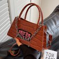 thumbnail image 1 of Bolso bandolera para mujer Patrón de piedra útil Bolso con asa superior Bolso de mano femenino simple FLhrweasw Nuevo, 1 of 9