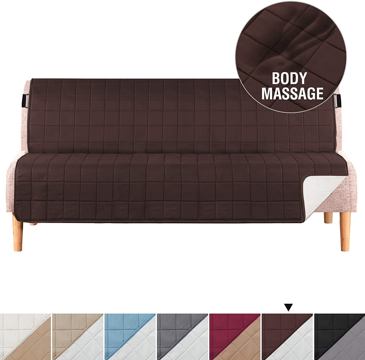 Reversible Futon Slipcover, Futon Covers for Living Room Futon