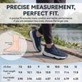thumbnail image 6 of Sosenfer Mens Wide Toe Box Slip on Hands Free Breathable Slip in Walking Shoes,Blue 9, 6 of 6