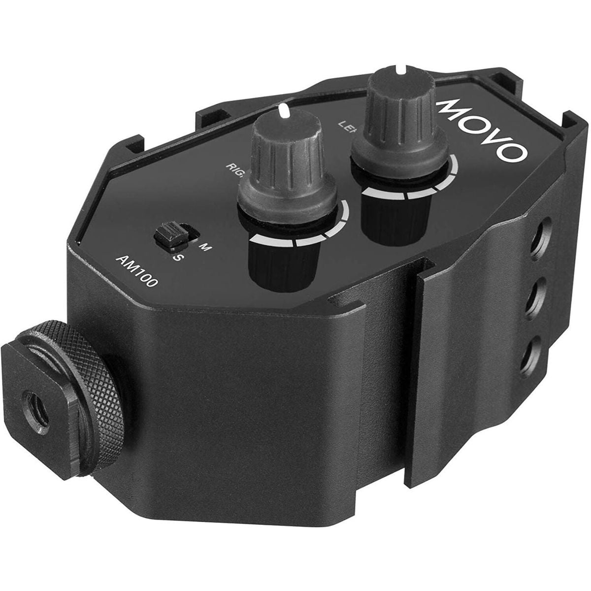 Movo Am100 2-channel Trs 3.5mm Microphone Audio Mixer