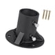 thumbnail image 4 of Poste para cerca de alambre de cadena con brida para piso, base redonda de metal, poste resistente para cerca de alambre de cadena Diámetro interior 65 mm, 4 of 9