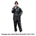 thumbnail image 2 of Traje de lluvia independiente, impermeable, superior e inferior, cortavientos, impermeable de manga larga para pesca, senderismo, viajes y running, 2 of 9