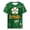 01 Green 14, variant on Fewfanhot Women's Tops Irish Shamrock Shirts Patrick Clover Tshirt Green Graphic Tops