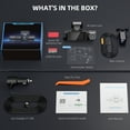 thumbnail image 2 of Dash Cam,Froura 4K Dash Cam Frontal y Trasera Interna, Cámara de Auto de 3 Canales con Wi-Fi y Control por App, WDR, Tarjeta de 32GB, Compatible con 256GB Máx., Negro, 2 of 8
