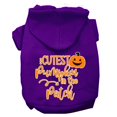 thumbnail image 6 of Mirage Pet Cutest Pumpkin in the Patch Screen Print Dog Hoodie Cream M, 6 of 10