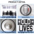 thumbnail image 4 of 70th Birthday Gifts for Men Women 70 Year Old 1954 Birthday Gift Ideas for Dad Mom 40oz Tumbler Cup With Handle, 4 of 6
