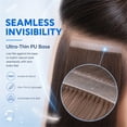 thumbnail image 5 of White Durable Double Sided Hair Tape,QZS Portable Hair Extension Tape,1.57x0.3inch Hair Adhesive Supplies for Home Use, 5 of 7