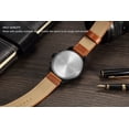 thumbnail image 3 of Mirar CURREN 8225 Cuarzo Reloj de moda Hombre Reloj Marca de fábrica superior Correa de cuero Business Military Dual Display 30M Reloj de pulsera impermeable Relogio masculino CURREN Mirar, 3 of 5