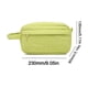 thumbnail image 3 of Estuche grande de lápices de terciopelo - verde, 3 of 4