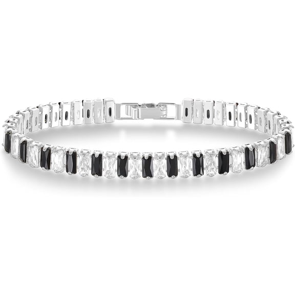 Tennis Bracelets for Women 14K Gold Plated/White Gold CZ Bracelet Classic Adjustable Jewelry Gift
